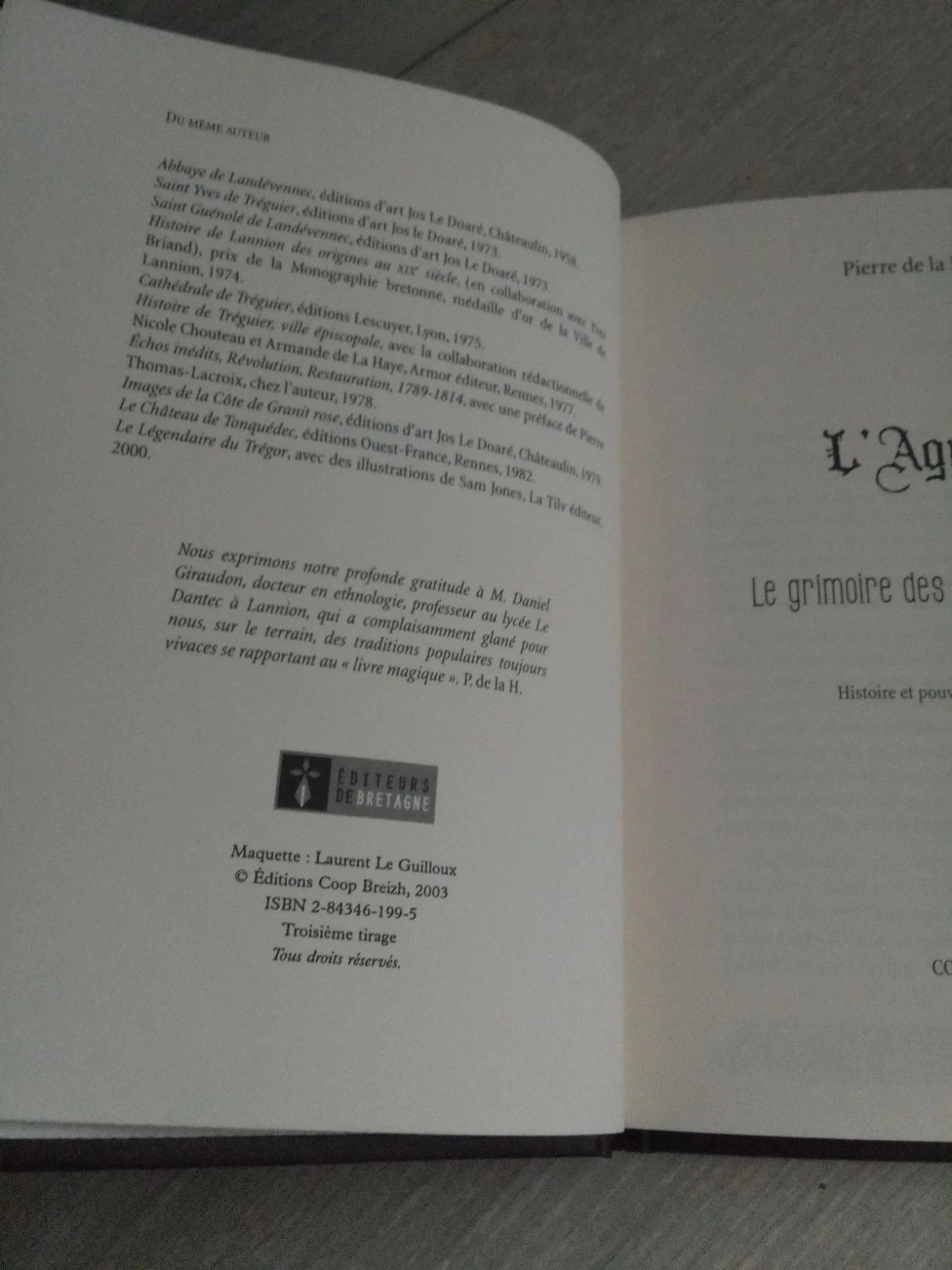 Agrippa le grimoire des anciens bretons – photo 3